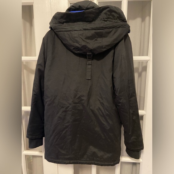 Superdry black parka - Picture 2 of 5
